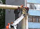 В Кировском районе Волгограда завершили работы по восстановлению изоляции трубопровода